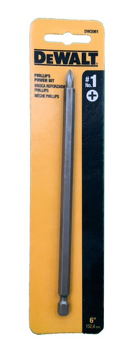 #1 PHILLIPS POWER BIT - DEWALT (DW2061Z)