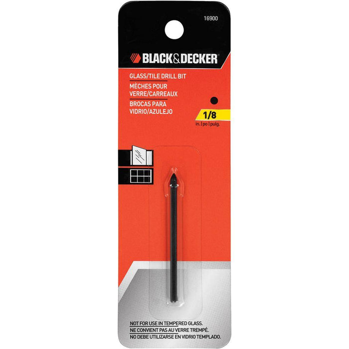 1/8” X 2 - 1/4” TILE BIT - BLACK & DECKER (16900S)