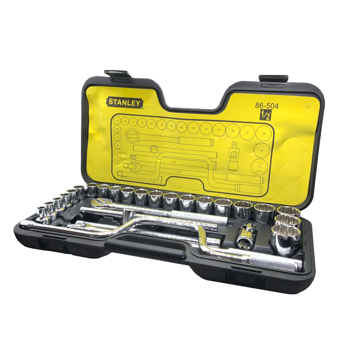 29PCS MECHANICS TOOL SET  / MM - STANLEY (9786504)