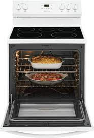 30” Freestanding Electric Range -White Frigidaire (FCRE3052AW)