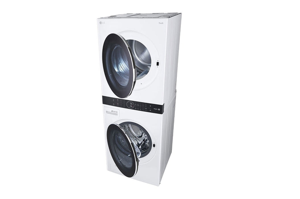 Tower Wash Front Load Laundry Center - LG (WK22WS6E)