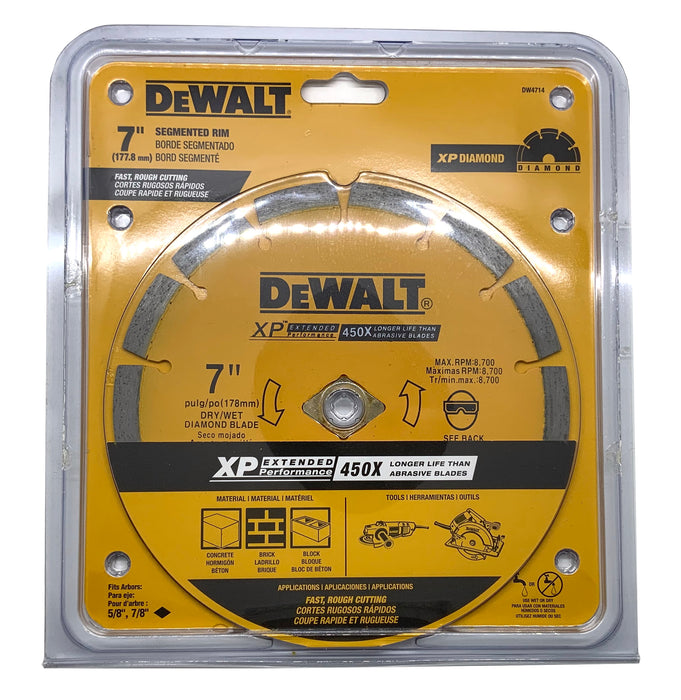 7” SEGMENTED RIM - DEWALT (DW4714)