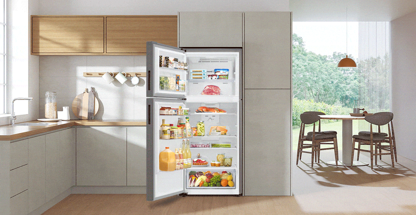 17CF REFRIGERATOR TOP FREEZER SAMSUNG(RT48A6004S9)
